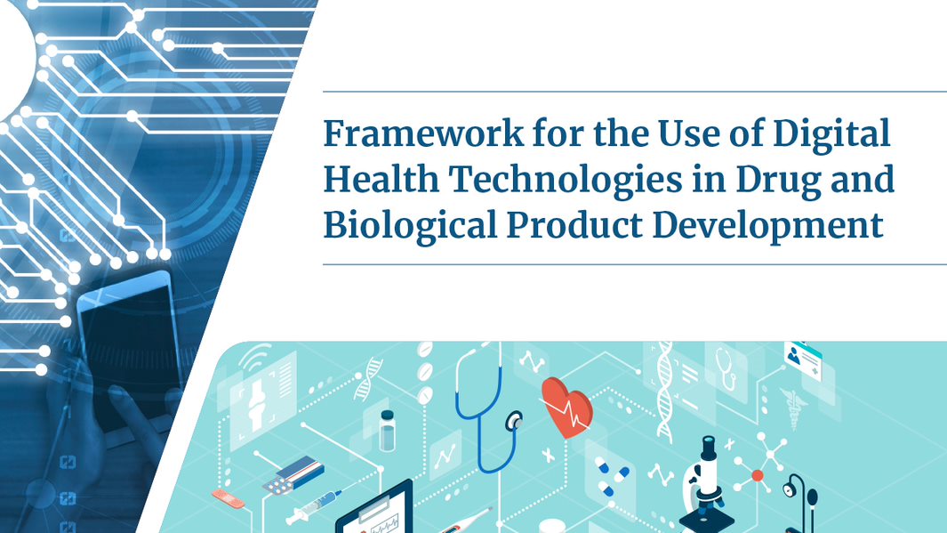 grafaloff's tweet card. Digital Health Technologies (DHTs) for Drug Development