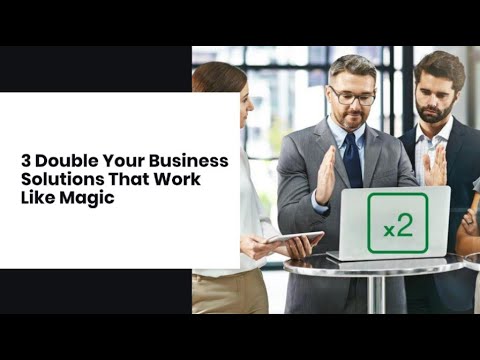 Use_Technology's tweet card. 3 Double Your Business Solutions That Work Like Magic