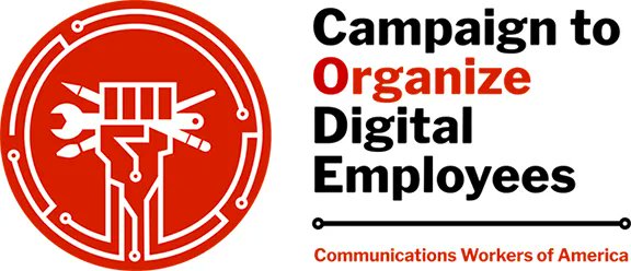CODE_CWA's tweet card. Campaign to Organize Digital Employees (CODE-CWA) | Campaign to Organize Digital Employees (CODE-...