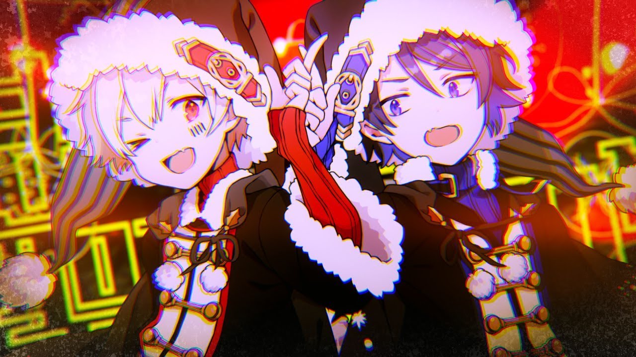 iosui_irai's tweet card. 【MV】ブラッククリスマス／After the Rain【そらる×まふまふ】