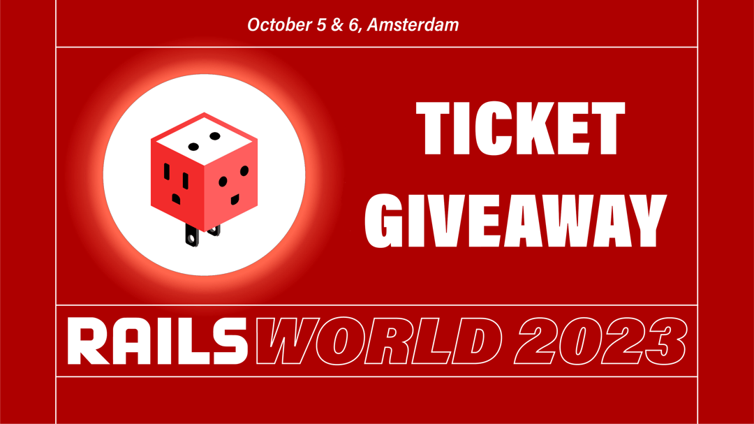 any_cable's tweet card. ​Rails World 2023 Ticket Giveaway Win a conference ticket in 2 steps: ​Provide your email to sign up for Any Cables Monthly Newsletter Retweet the announcement (note: the link will appear after you...