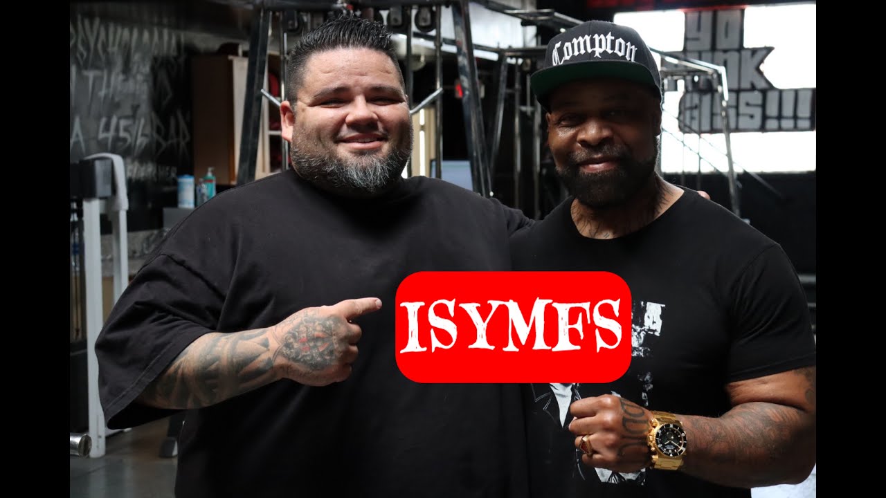 MMTFitnessMV's tweet card. Talking & Training with CT Fletcher at Iron Addicts Gym