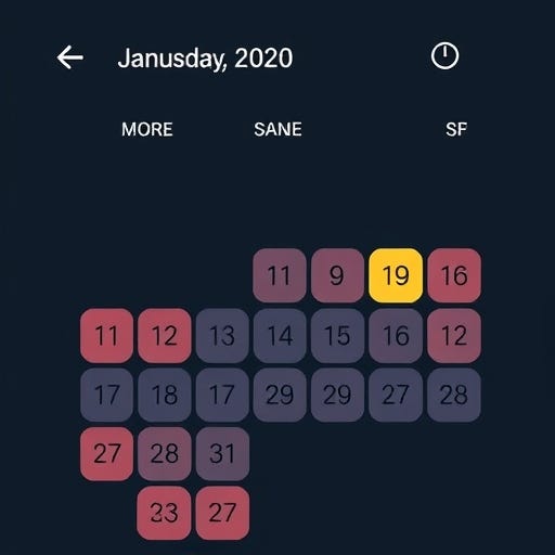 code_tocareer's tweet card. How to Increase Gap Between Rows in React Native Calendar