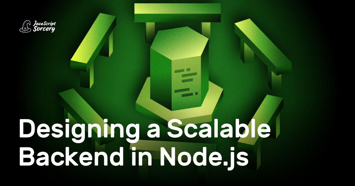 NodejsLibHunt's tweet card. Let's examine three scaling challenges for a Node.js app and see how you can avoid them.