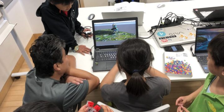 CoderDojoNarita's tweet card. 2019年6月15日（土）10:00〜12:00公津の杜コミュニティセンターもりんぴあこうづ 会議室Bめっきり梅雨入り。どんよりした天気ですが、6月のCoderDojo Naritaには6人のNinja※が参加してくれました。