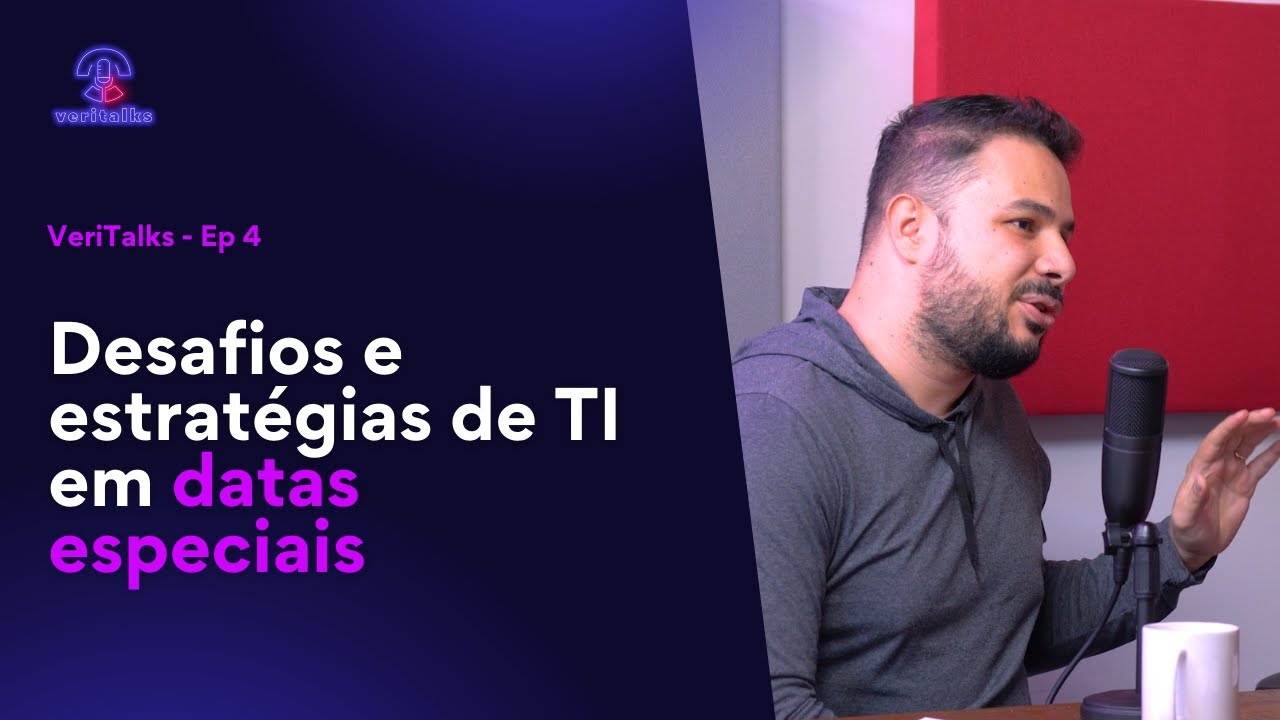 VericodeIT's tweet card. Veritalks - Episódio 4: "Desafios e estratégias de TI em datas...