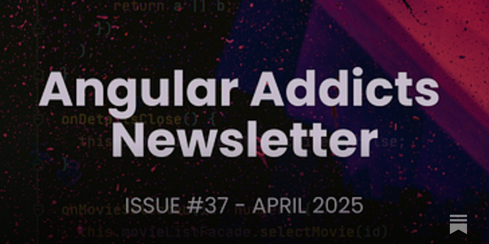 GergelySzerovay's tweet card. My favorite Angular resources of April, 2025