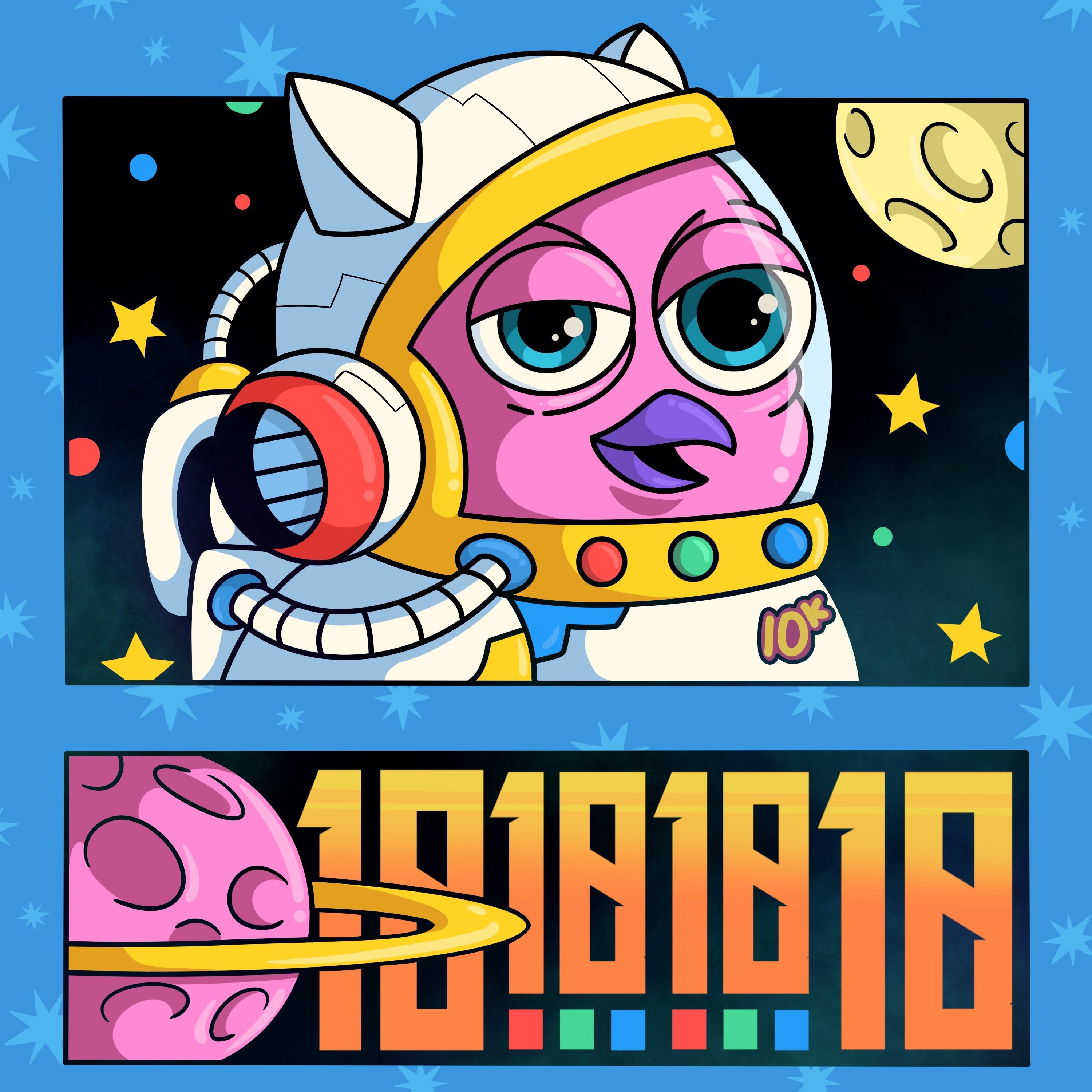 Anggit2512's tweet card. Complete tasks to unlock the exclusive 10.10.10.10 SBT