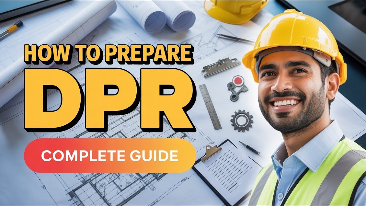CIVILTutorials's tweet card. How to Prepare DPR | Detailed Project Report in Civil Engineering...
