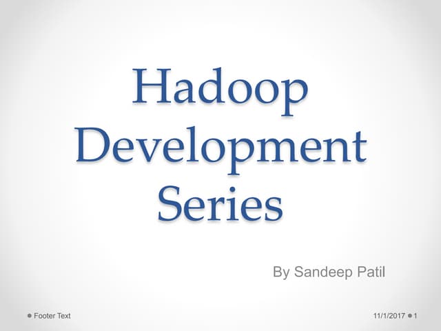 ukrisat's tweet card. Introduction to Big Data and hadoop