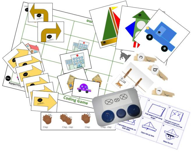 KarenWalstra's tweet card. Explore reasons why unplugged coding is beneficial for young children.