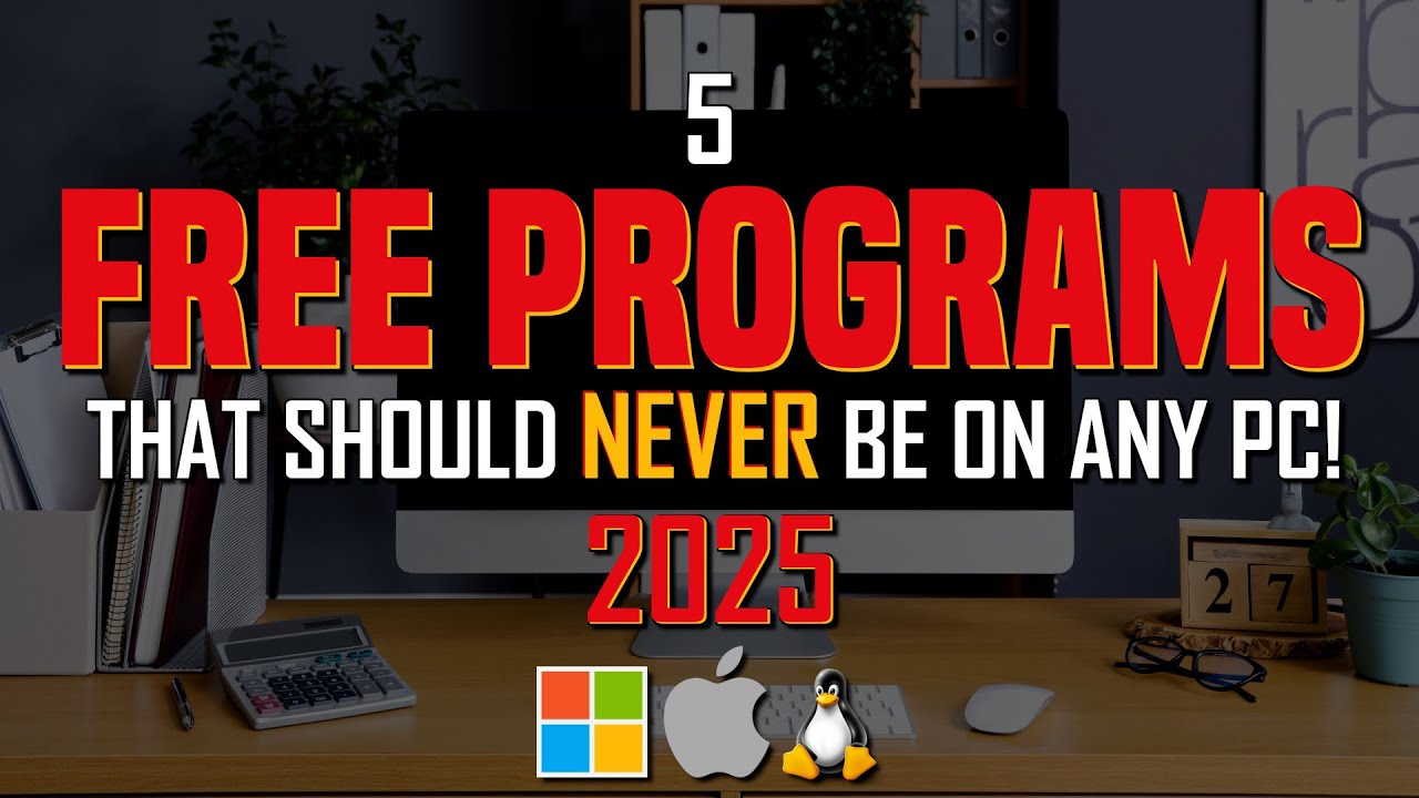 I_Love_Cats2014's tweet card. 5 FREE PROGRAMS That Should NEVER Be On ANY PC! 2025