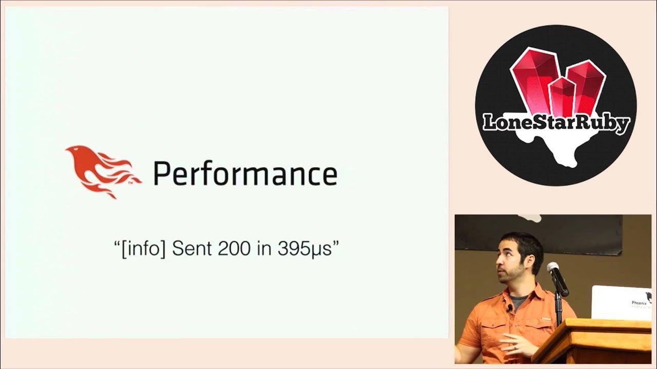 chris_mccord's tweet card. LoneStarRuby 2015 Phoenix - Productive. Reliable. Fast. by Chris...