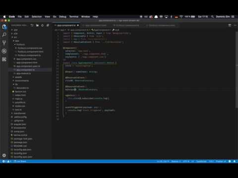 elmd_'s tweet card. Cold Event Streams from DOM Events in Angular