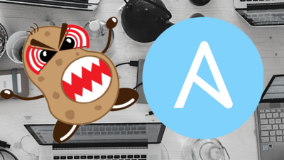 leanpub's tweet card. Learn the Ansible AWX automation technology with some real-life examples. AWX is a modern web UI and API to manage your organization's Ansible Playbook.
