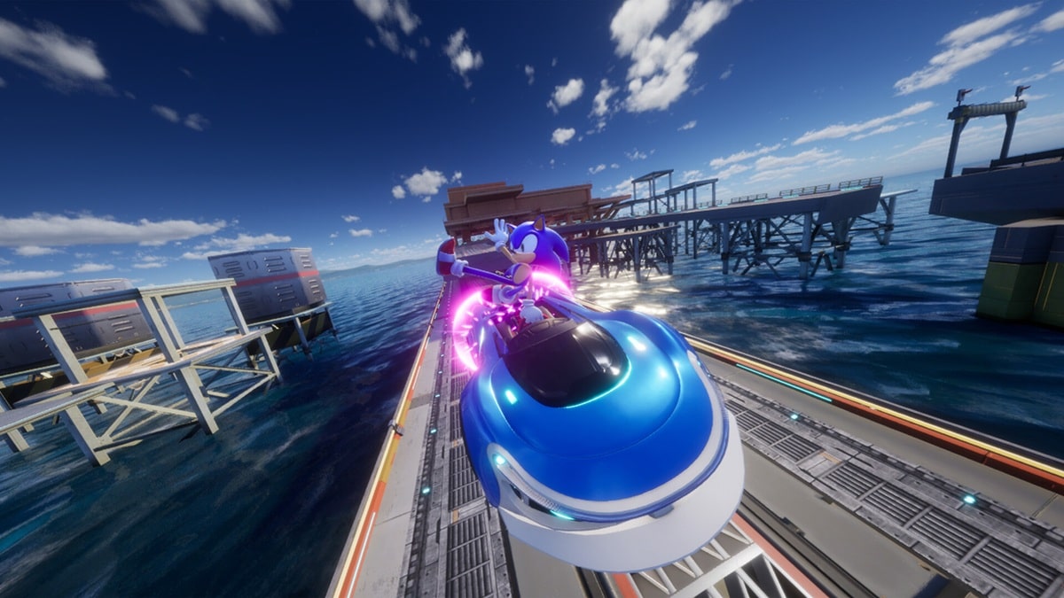 TechStomperIE's tweet card. Sonic Racing: CrossWorlds embraces speed, energy, and chaos to redefine Sonic as a karting contender - a leap forward for the series