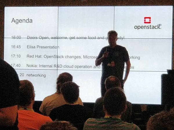 ikkeT's tweet card. Hi, I had the pleasure of getting OpenStack Users Finland Meetup organised once again. I thought I write up a short summary of the event.
