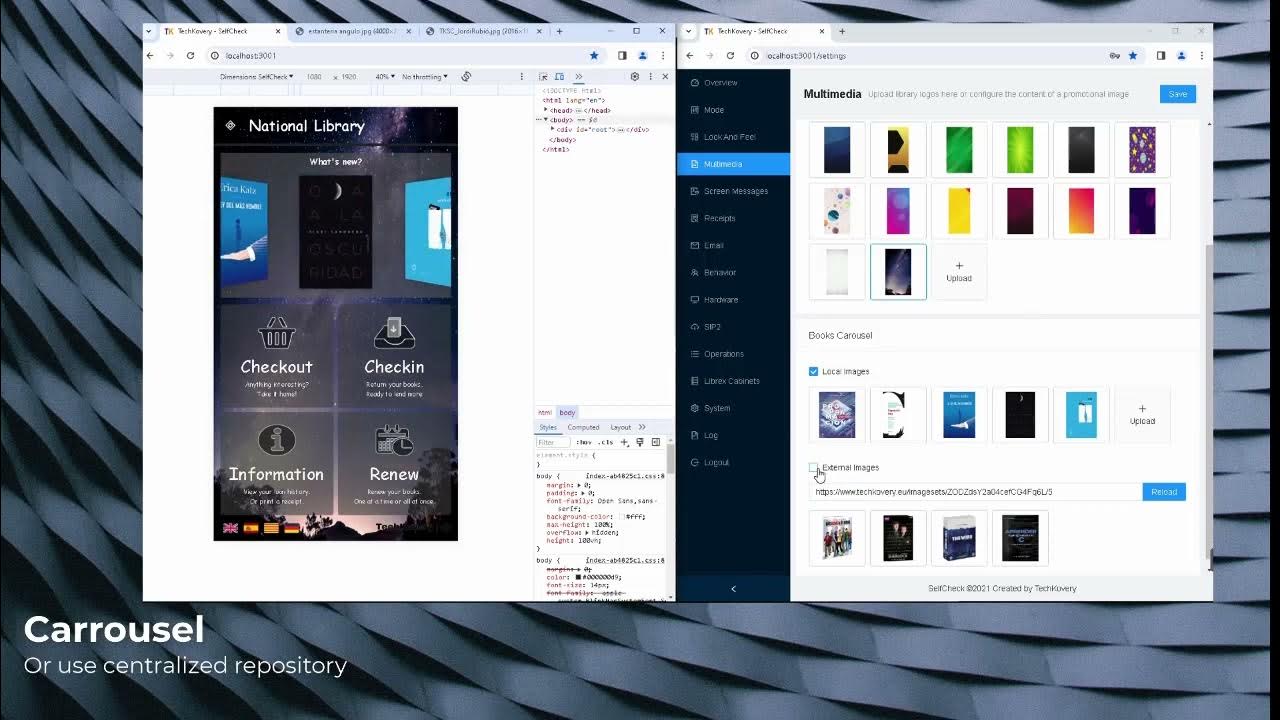 TechkoveryB's tweet card. LIBREX Configuration