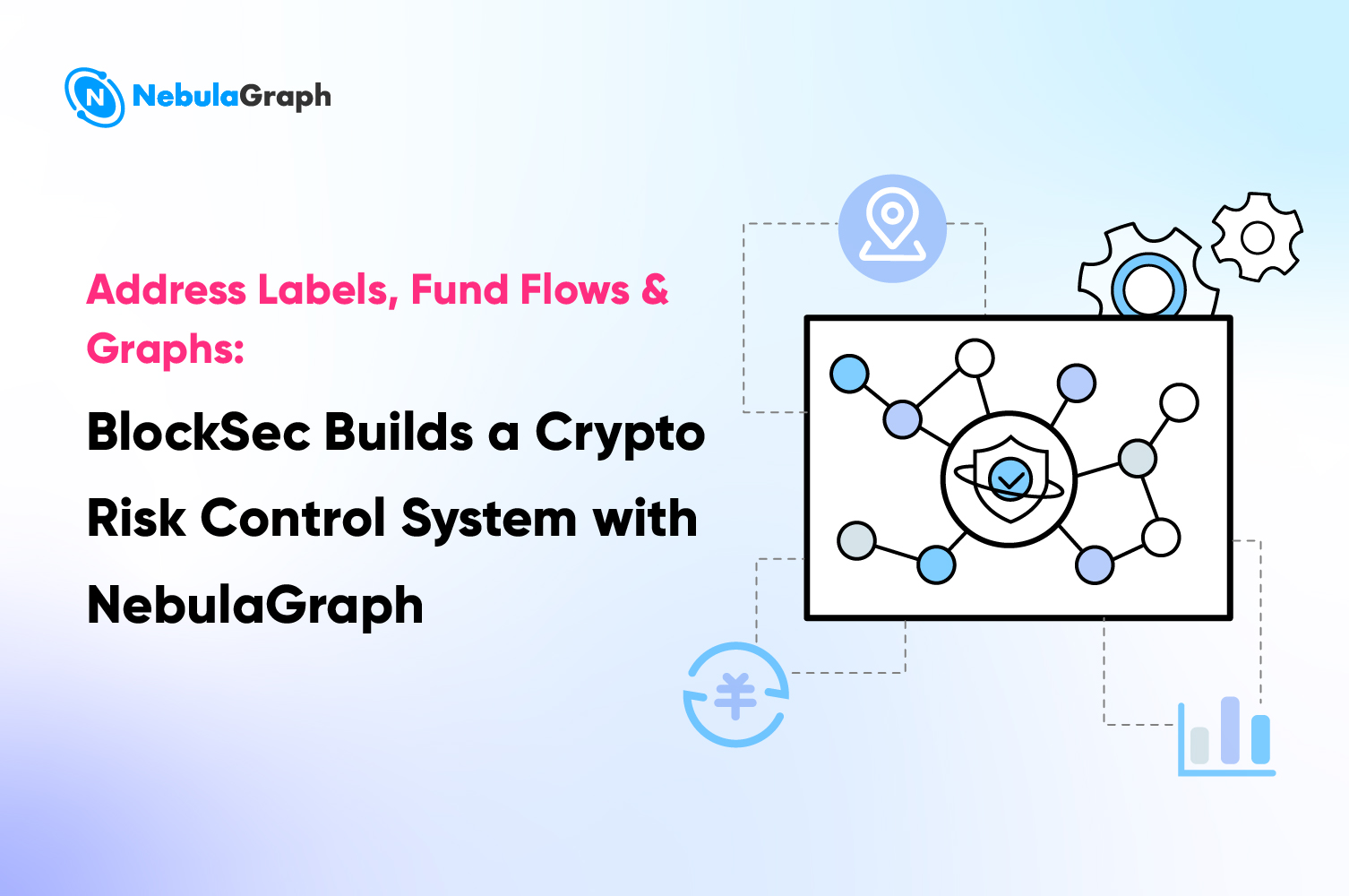 NebulaGraph's tweet card. BlockSec uses graph technology and tagging to turn transaction data into a risk network for crypto compliance. This article covers the core idea, implementation with NebulaGraph, and key benefits.