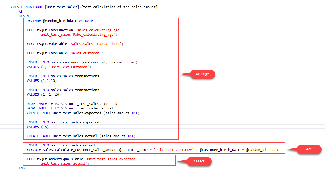 SQLShack's tweet card. This article will show SQL Unit Testing details and also gives instructions on how to write SQL unit test through the tSQLt framework.