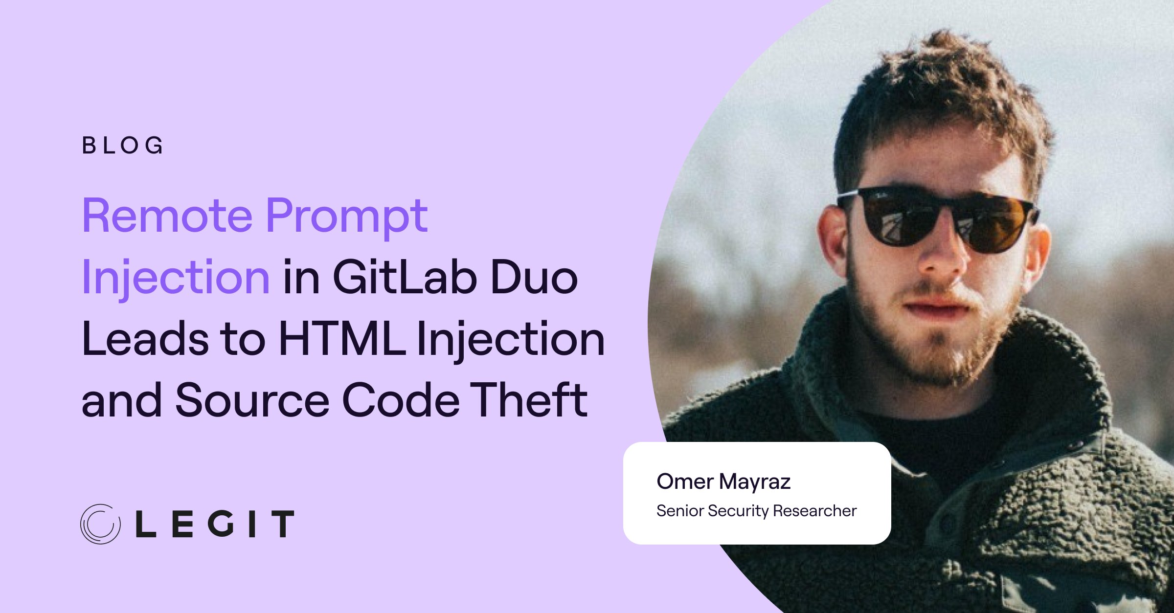 reverseame's tweet card. The Legit research team unearthed vulnerabilities in GitLab Duo.