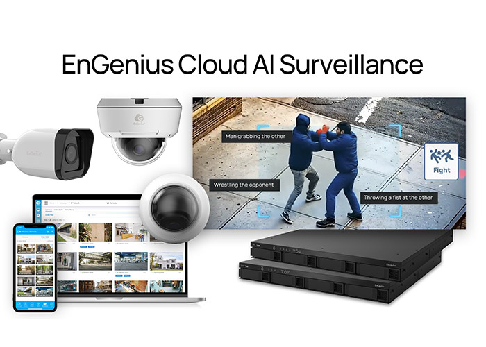CCTVBuyers's tweet card. EnGenius has released a cloud-based surveillance platform that combines edge and cloud AI capabilities.