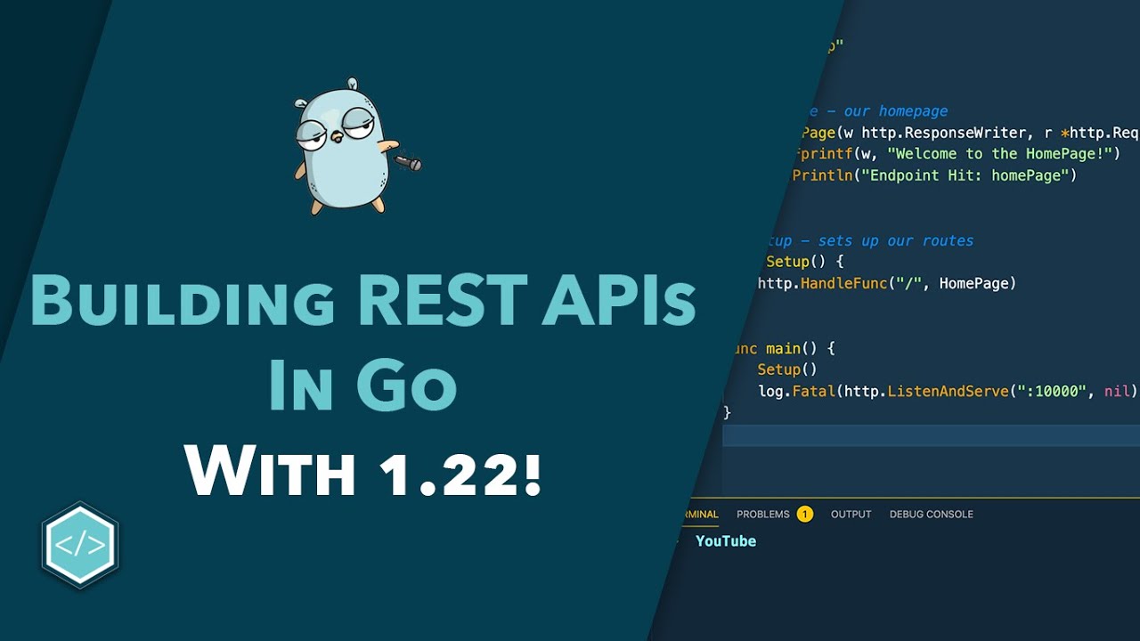 Elliot_F's tweet card. Building REST APIs in Go 1.22 - New Features