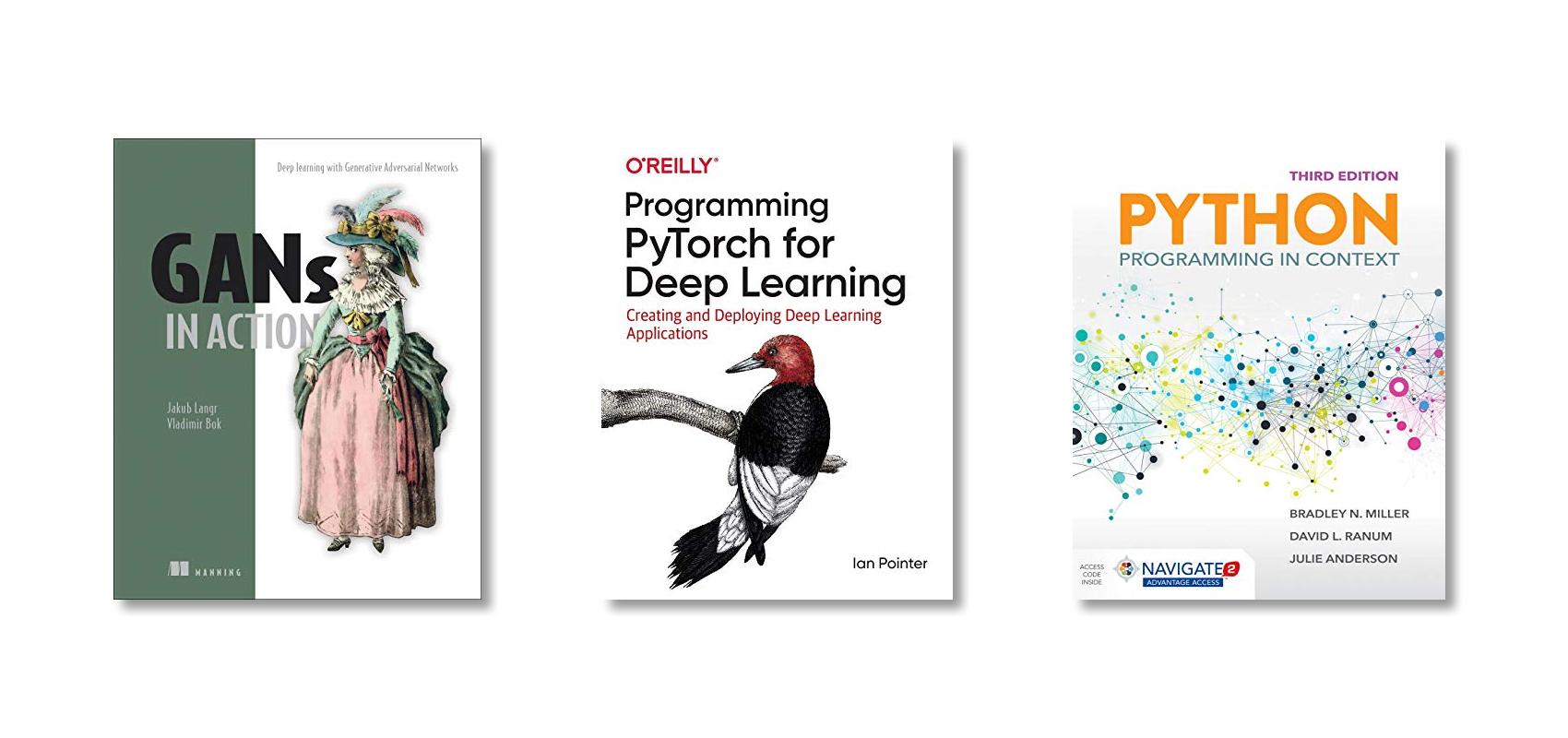 ahmedfgad's tweet card. A list of outstanding Python books published in October, 2019