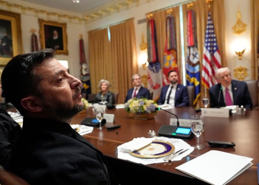 ABC6's tweet card. President Donald Trump is hosting Ukrainian President Volodymyr Zelenskyy for talks at the White House. Trump has signaled he’s not ready to agree to sell Kyiv a long-range missile system that the...