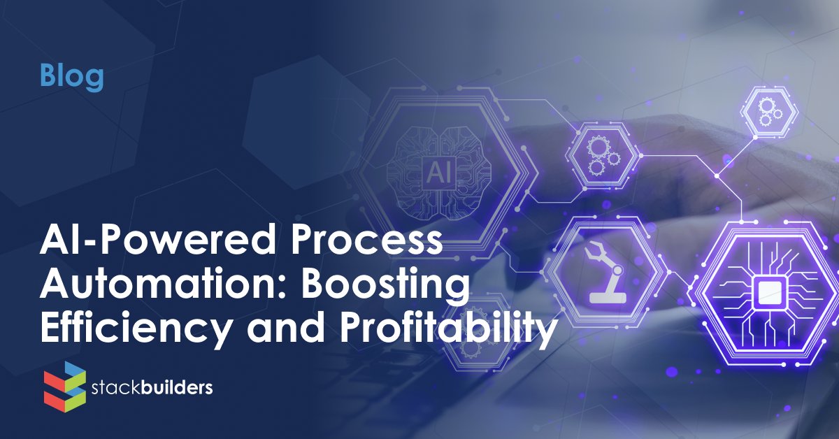 stackbuilders's tweet card. Integrating AI workflows into business operations can substantially enhance productivity and profitability. Recent advancements in AI technologies have transformed how companies develop and implement...
