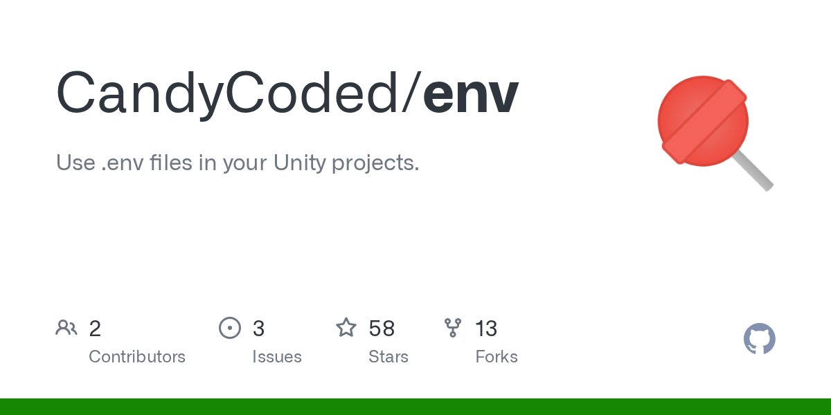 neogeek's tweet card. Use .env files in your Unity projects. Contribute to CandyCoded/env development by creating an account on GitHub.