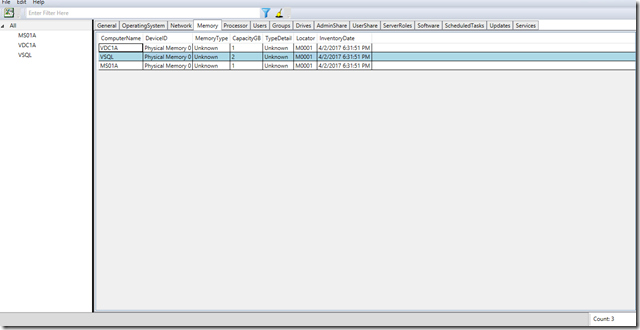 proxb's tweet card. This post is part 3 in a 3 part series on building your own server inventory system using PowerShell. Staging the SQL database and tables (Part 1) Collecting server data and pushing to the SQL data…
