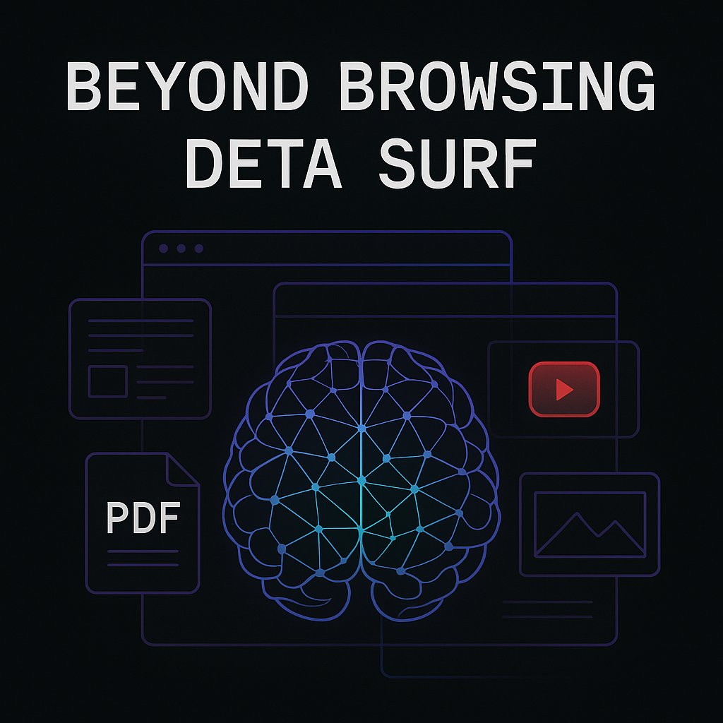 saadmanrafat_'s tweet card. Explore how a new browser is rethinking the way we organize our digital lives using AI, local-first principles, and spatial design.