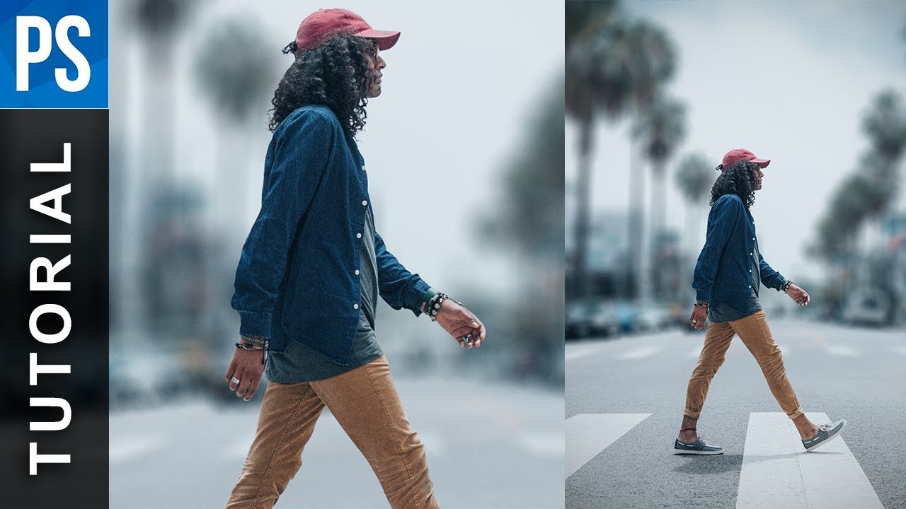 PS_TutorialsTV's tweet card. How to Blur Backgrounds in Photoshop