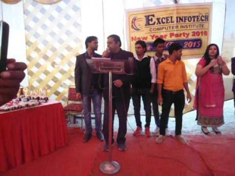 advance_excel's tweet card. Advance Excel Infotech New Year Function on 31 DEC 2015 By Ch....