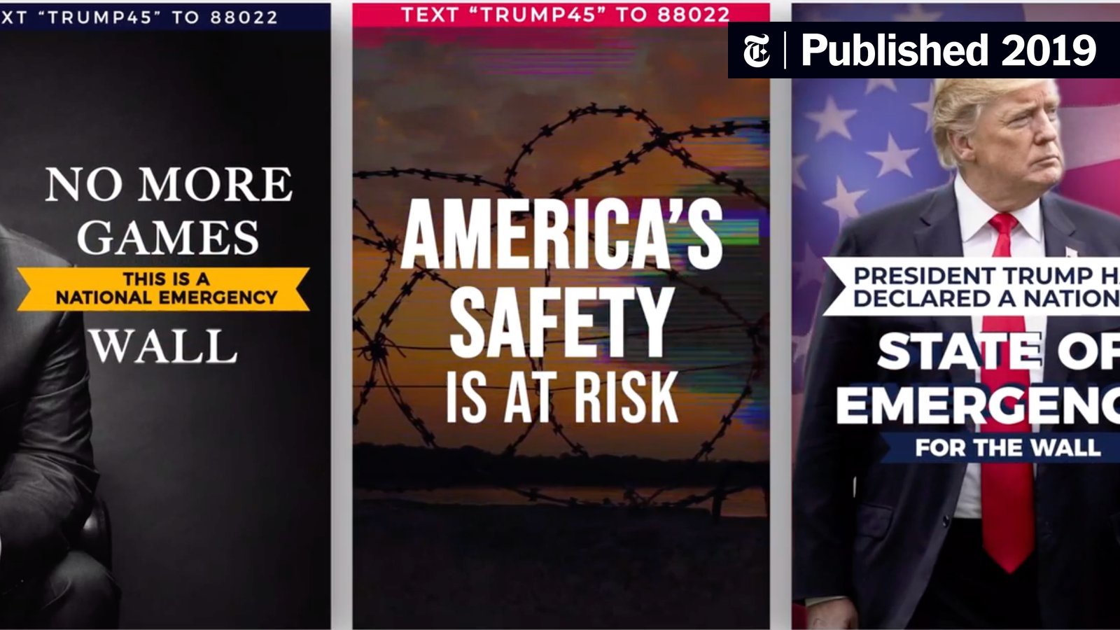 thomaskaplan's tweet card. Some of President Trump’s re-election ads have repeated his inflammatory claims about an “invasion” on the southern border — language that is under scrutiny after the El Paso shooting.
