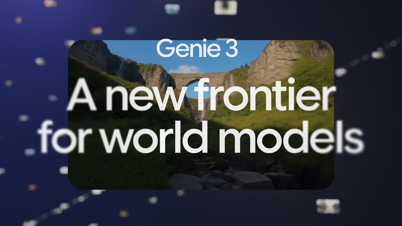 DarthSQLUS's tweet card. Genie 3: Creating dynamic worlds that you can navigate in real-time