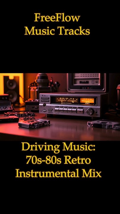 FreeFlowTracks's tweet card. 70s and 80s Retro Driving Music Mix You Need to Hear!