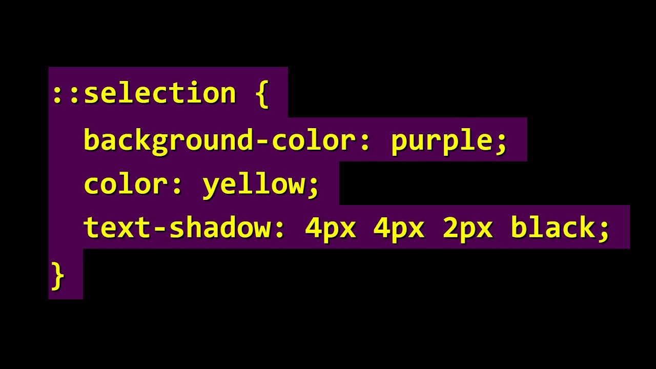 CodingJrney's tweet card. How to Change Text Selection Styling with CSS