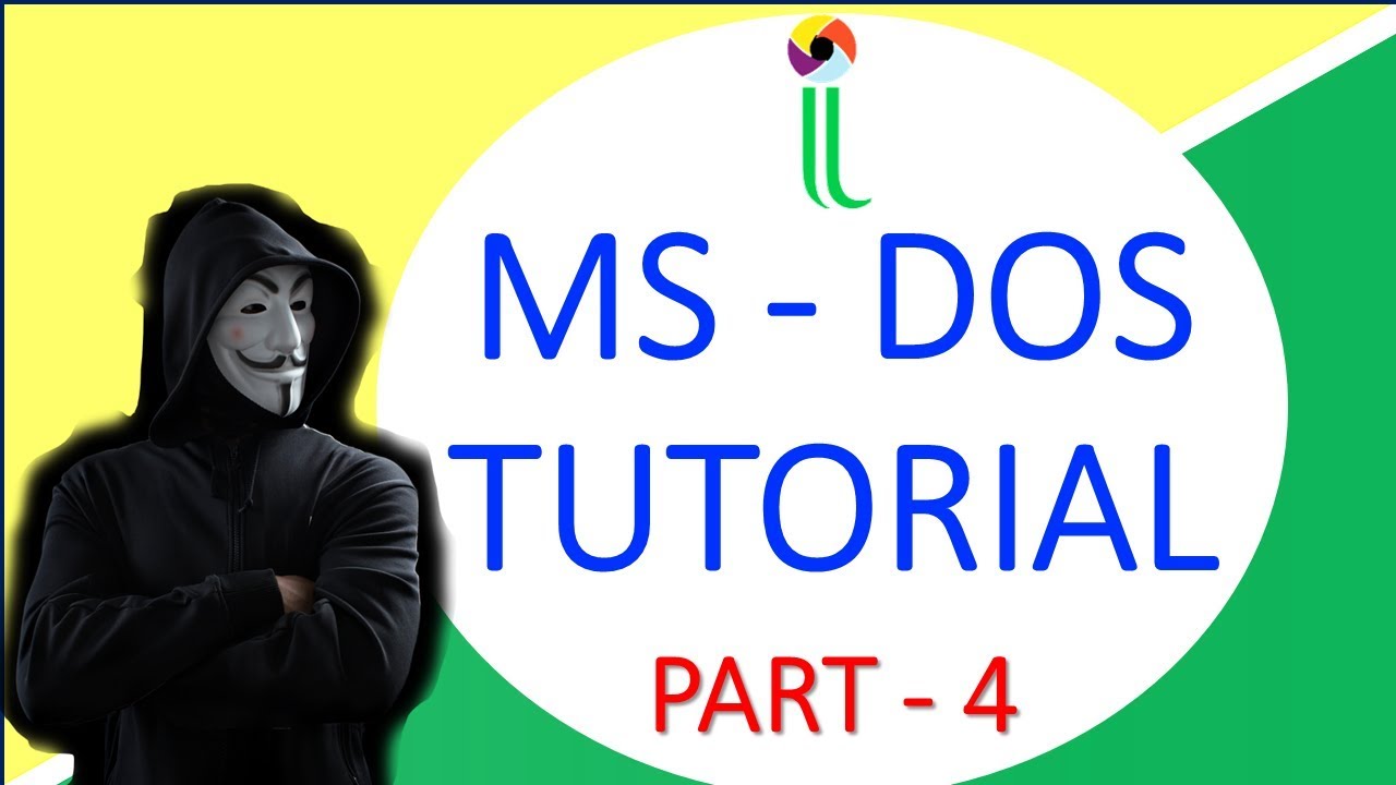 iTutorialOff's tweet card. Learn MS DOS CMD Commands Tutorial in Hindi | Part 4 | Learn CMD |...