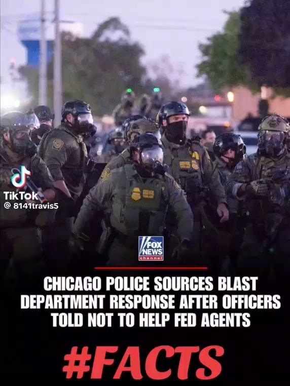 BadgerGary85494's tweet card. TikTOK 8141travisS CHICAGO POLICE SOURCES BLAST DEPARTMENT RESPONSE...