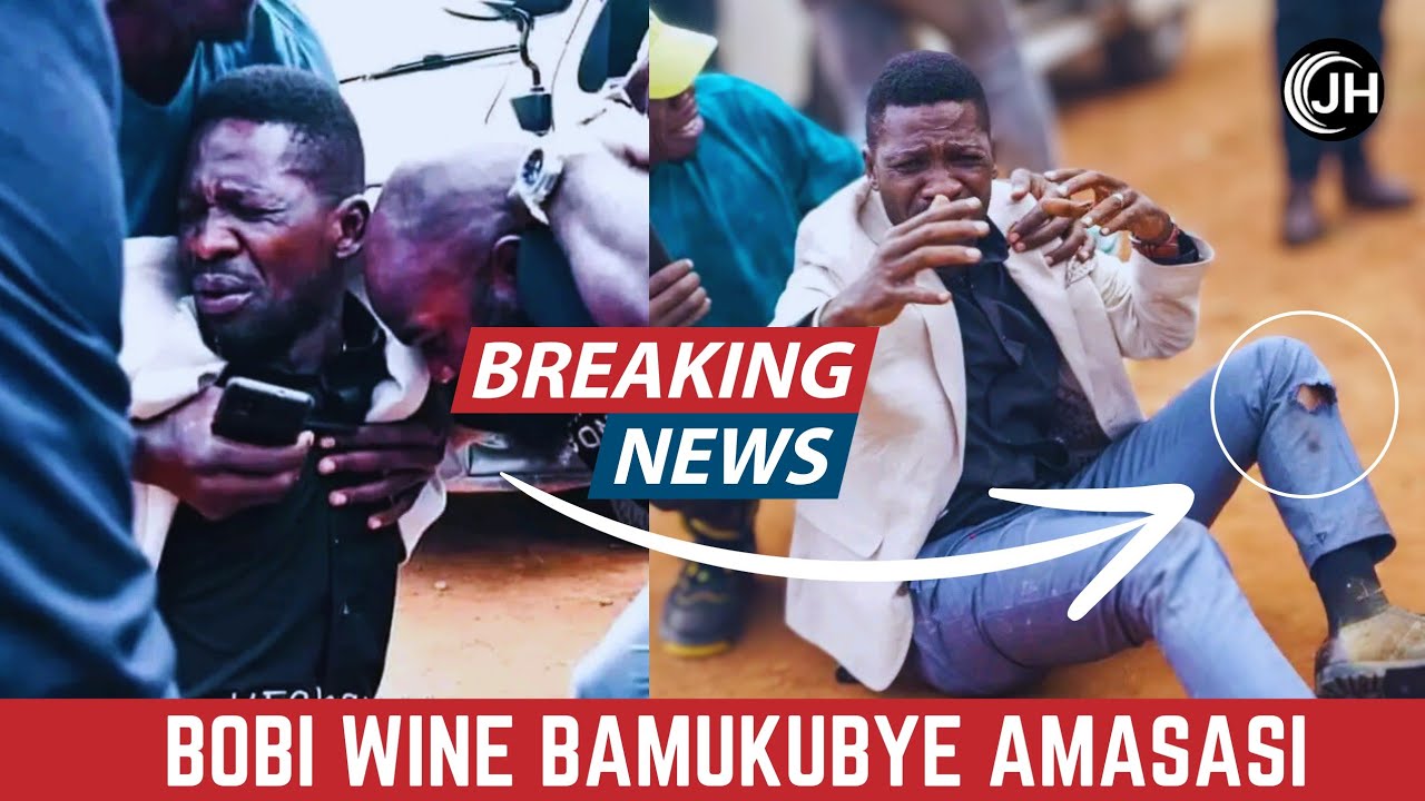 JavaheatG's tweet card. H.E BOBI WINE HAS BEEN SHOT BY UGANDA POLICE FORCE ,AKUBIDDWA AMASASI.