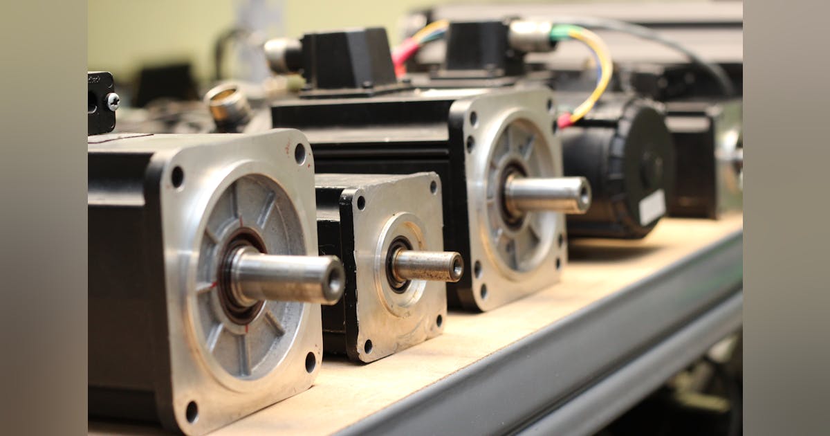 MachineDesign's tweet card. A growing number of manufacturers are saving time and money by testing, diagnosing and even repairing servo motors in-house. We look at the expanded role of encoder test systems...