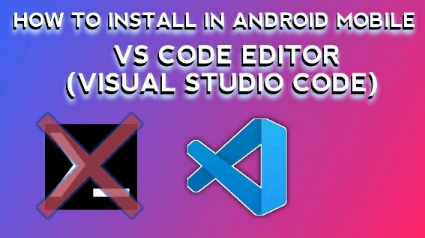 indicoderz's tweet card. How to install in Android mobile vs code editor without termux - Hey Guys, how you can used your Android mobile vs code editor ( visual studio code )