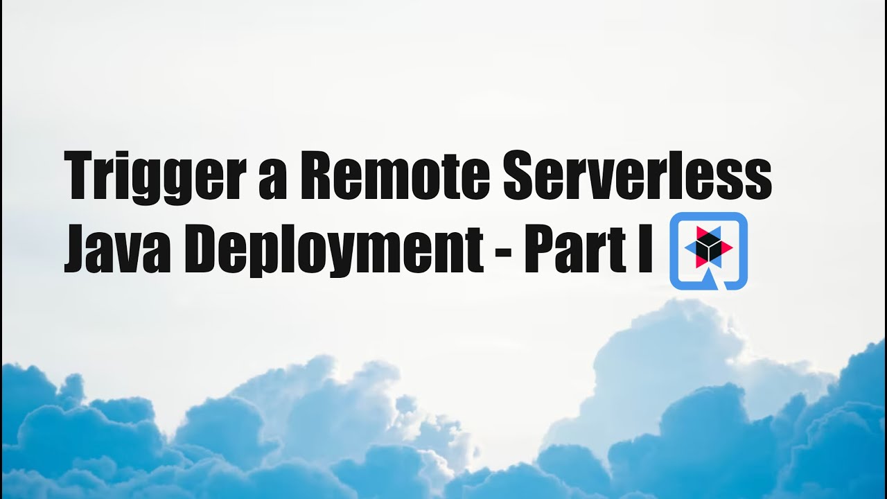 danieloh30's tweet card. Trigger a Remote Serverless Java Deployment - Part I