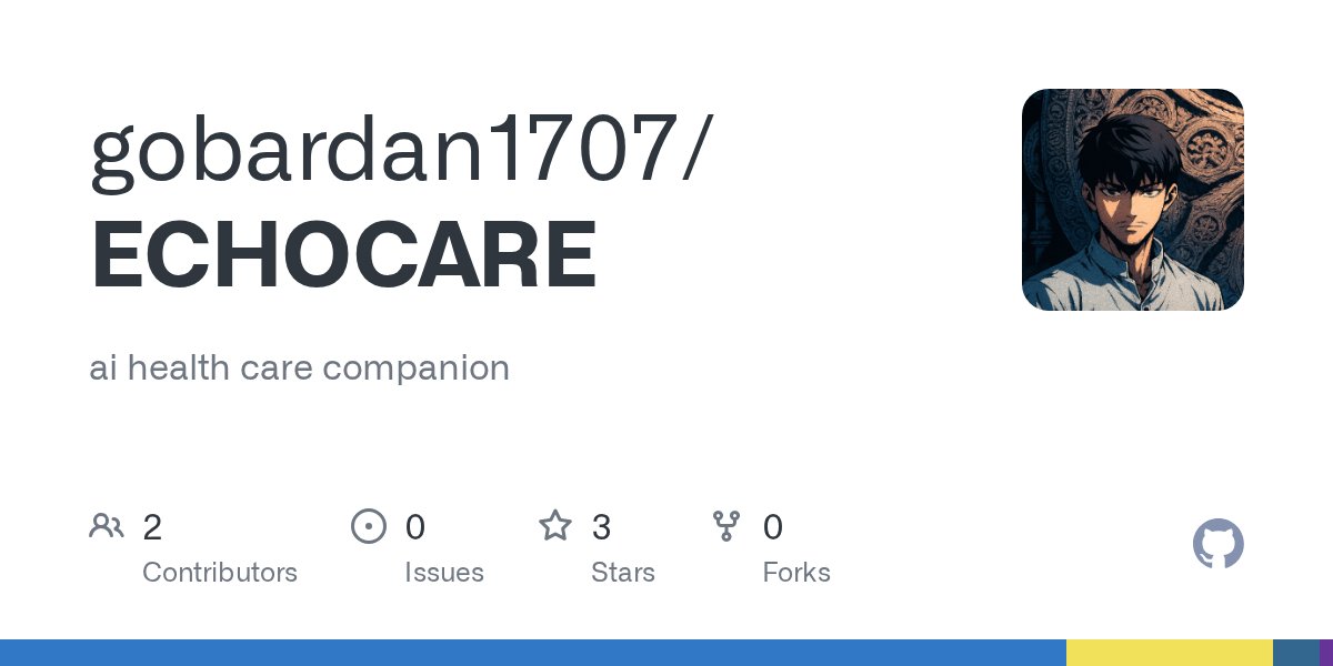 MurfAIStudio's tweet card. ai health care companion. Contribute to gobardan1707/ECHOCARE development by creating an account on GitHub.