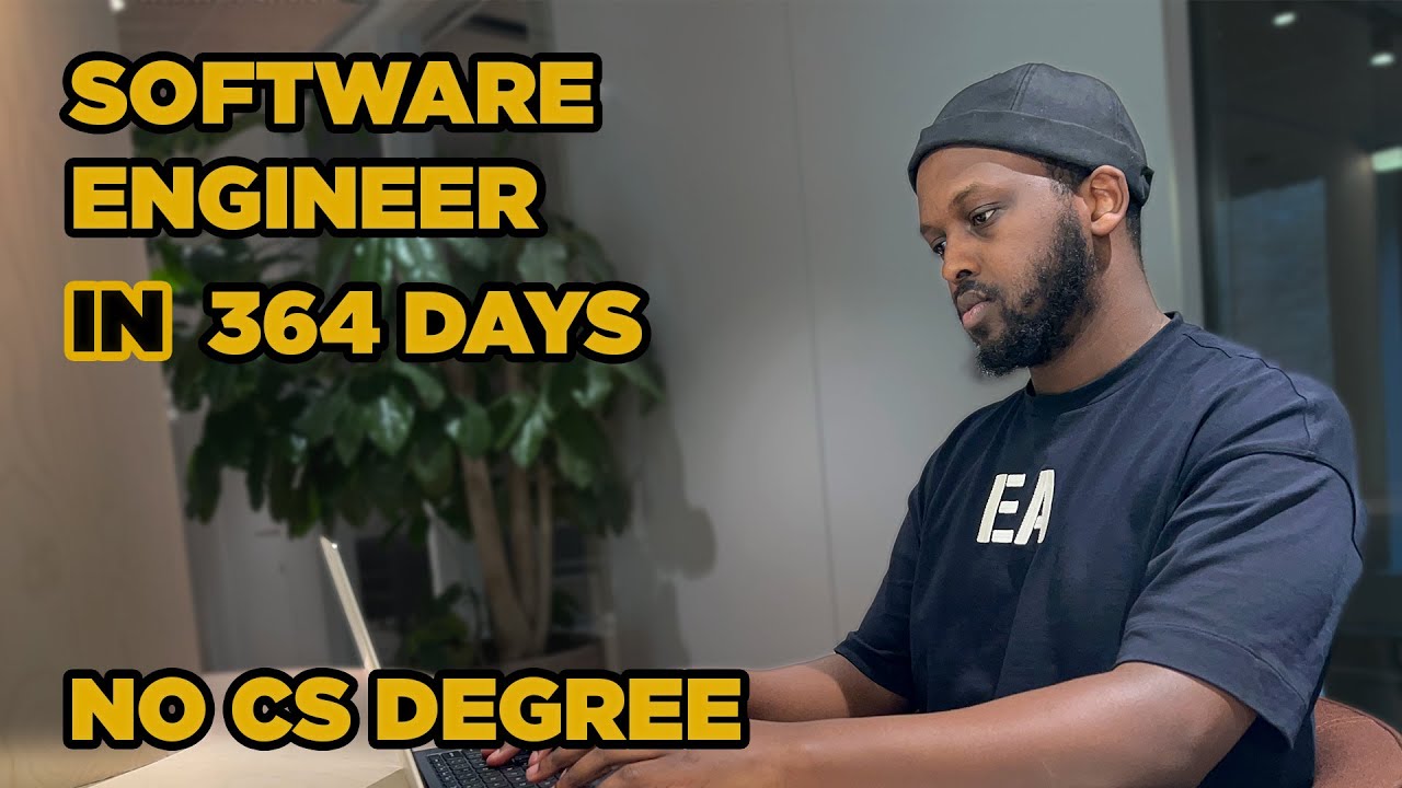 _mohamedmohamud's tweet card. How I Became a Software Engineer IN LESS THAN A YEAR and No Experience