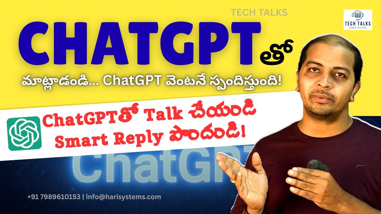 metlasudha's tweet card. How to Use ChatGPT Voice Mode in Telugu | ChatGPT Telugu Tutorial for...