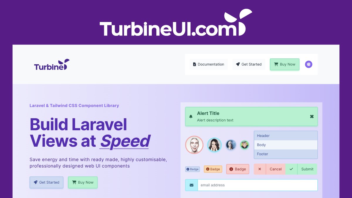 AndyGriffithsX's tweet card. Over 30 highly customisable, professionally designed web UI components for your next Laravel project