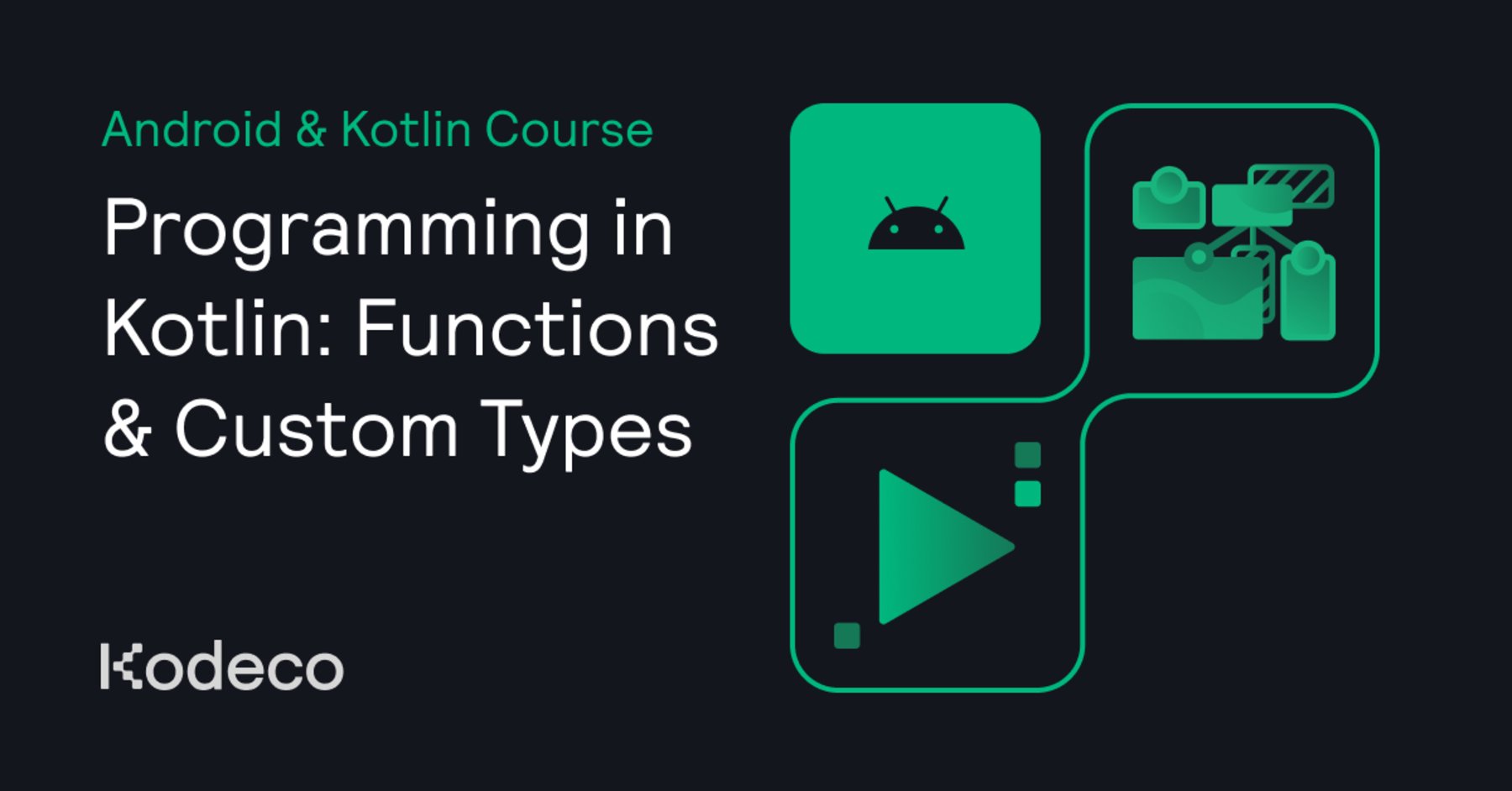 objctutorials's tweet card. Take a deeper look at the Kotlin programming language! Explore the intricacies of functions, lambdas, classes, objects, interfaces, and more.